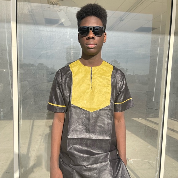 African clothing for men top and bottom Danshiki - Picture 4 of 6